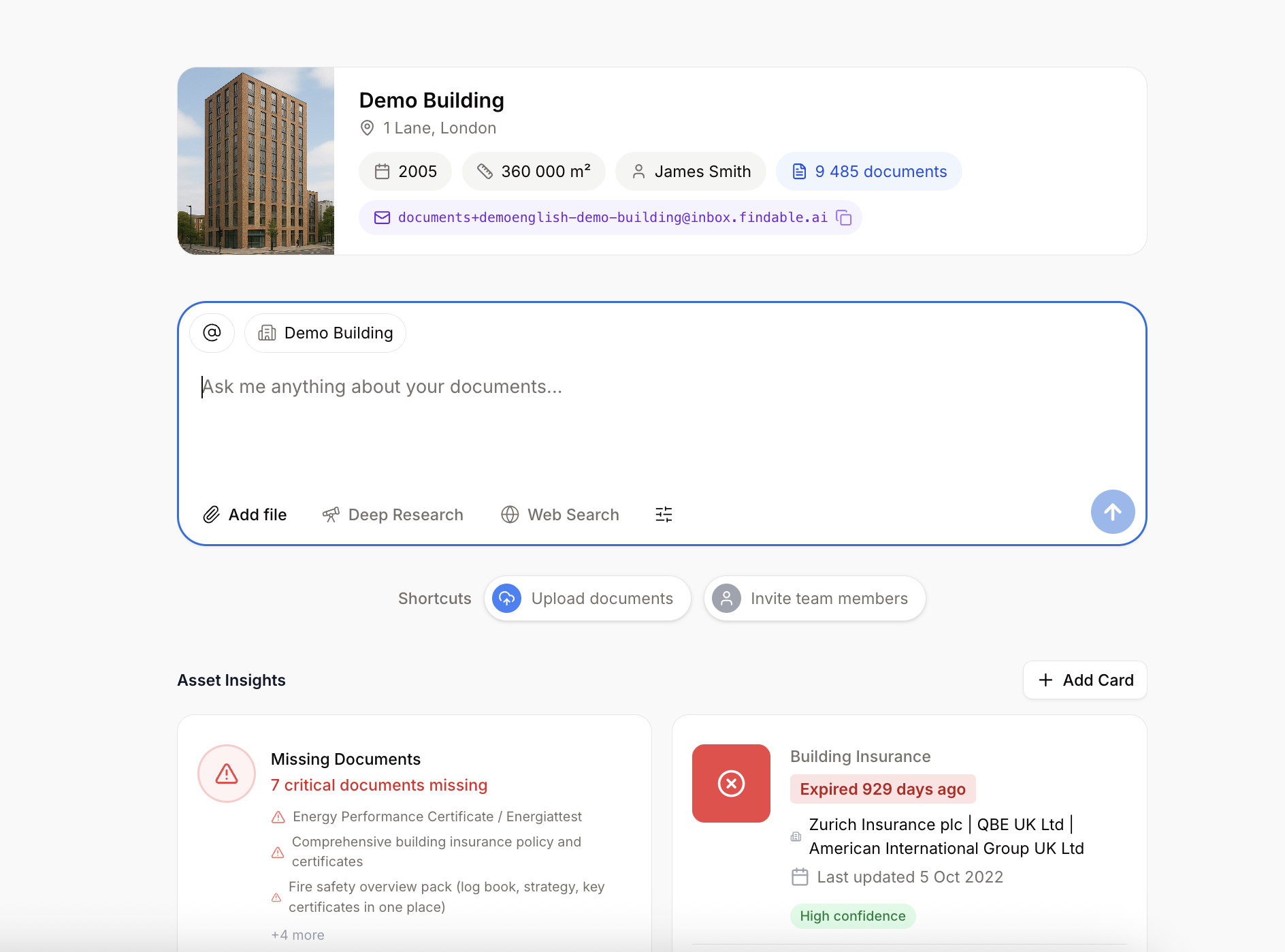 Findable.ai is transforming how the real estate industry manages building documentation